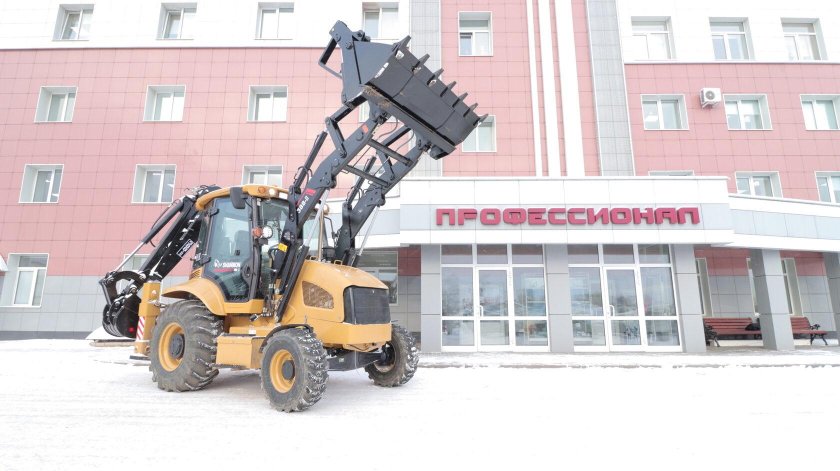 Экскаватор погрузчик terex 860