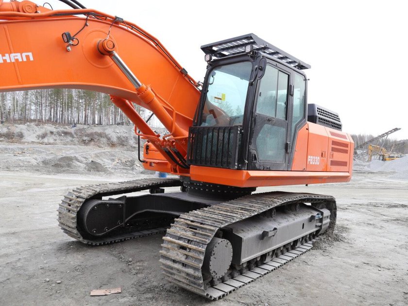 Гусеничные экскаваторы