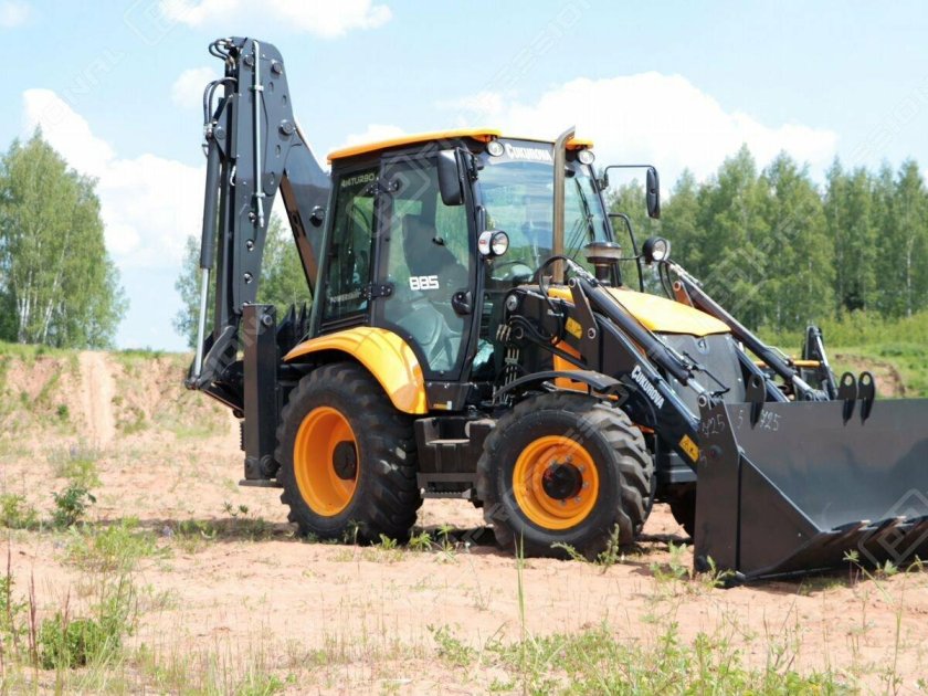 Чукурова 888 экскаватор погрузчик