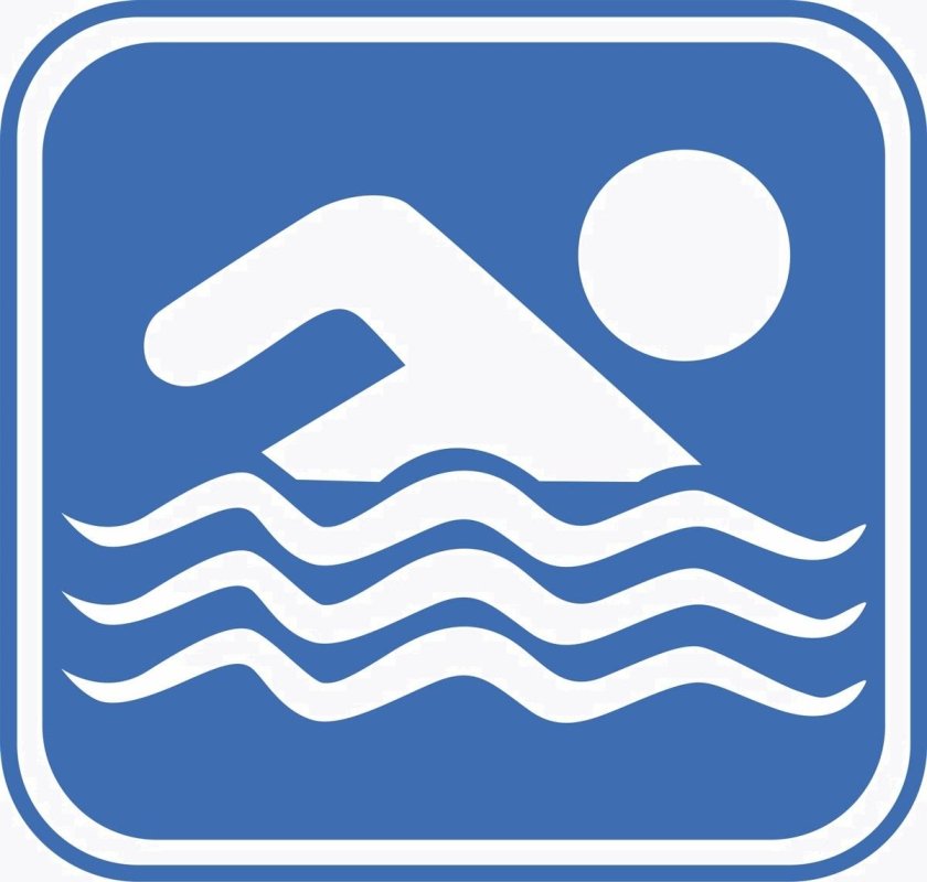 Знак «место купания»