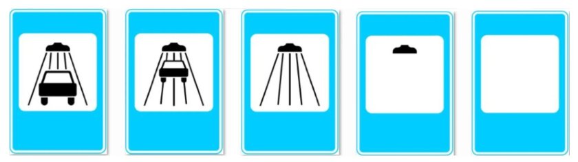 Дорожный знак НЛО