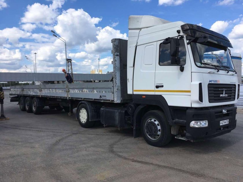 Длинномер КАМАЗ борт 20т