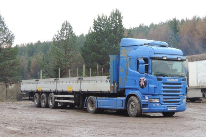 Шаланда 20 метров Скания