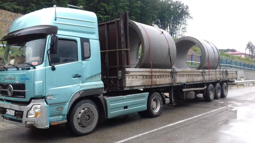 Ман 19 414 длинномер шаланда