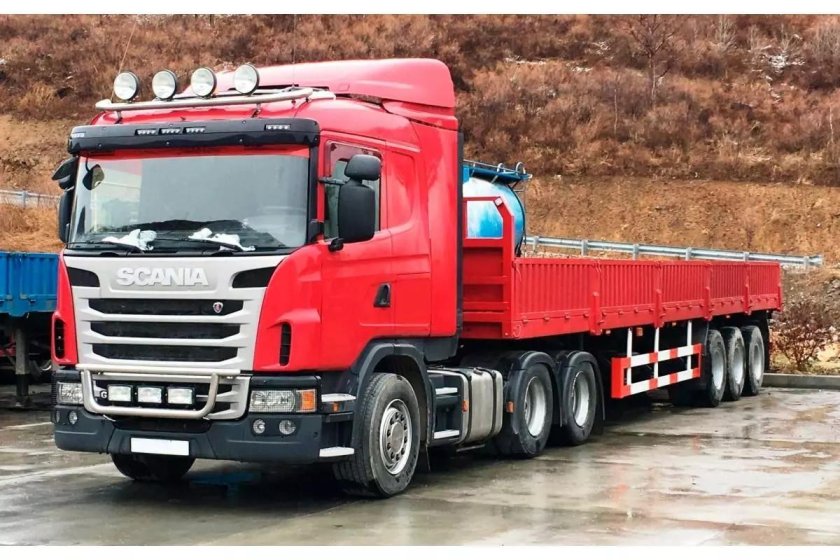 Скания длинномер бортовой