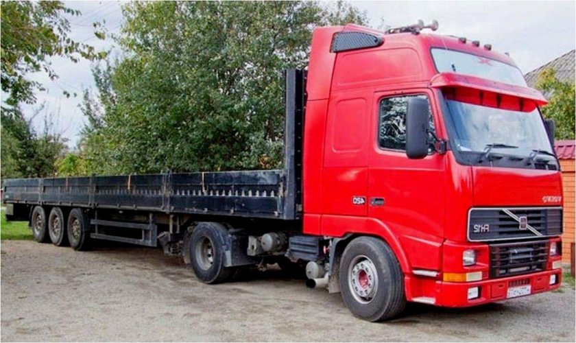 Длинномер Volvo - 12 метров