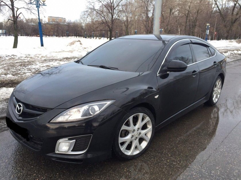 Mazda 6 2008 черная