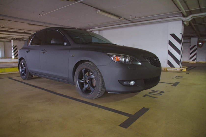 Мазда 3 матовая