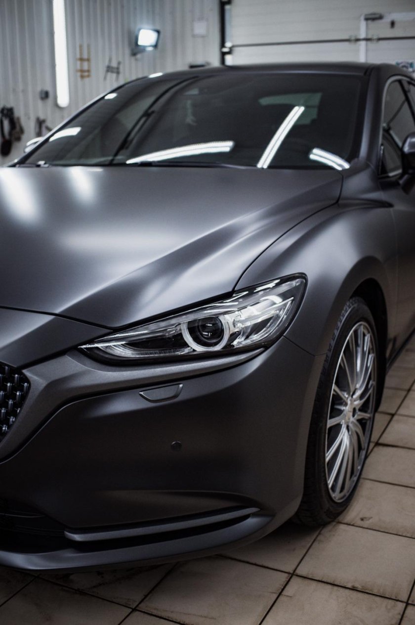 Мазда 6 GJ 2013 оклейка кузова