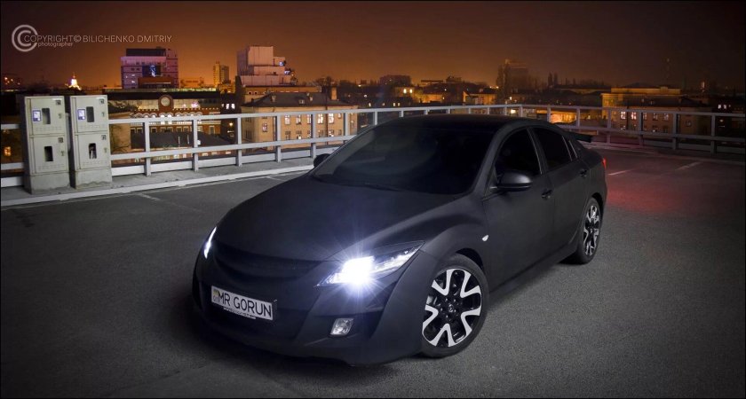 Мазда 6 gh черная