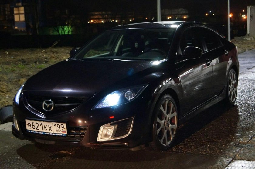 Мазда 6 GH черная