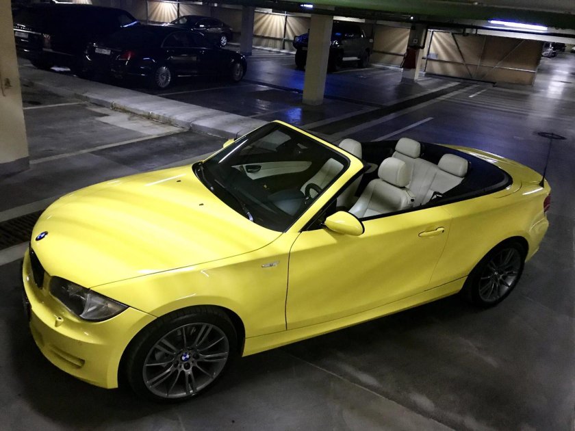 БМВ 1 кабриолет