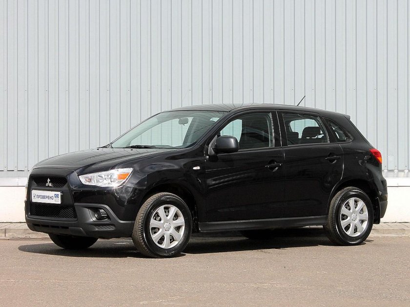 Mitsubishi ASX черный 2012