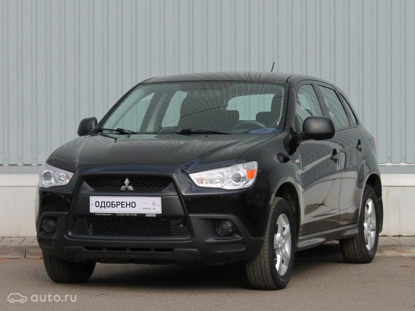 Mitsubishi ASX черный 2012