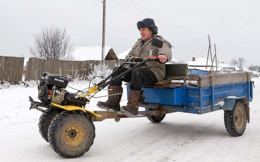 Мотоблоки с прицепом