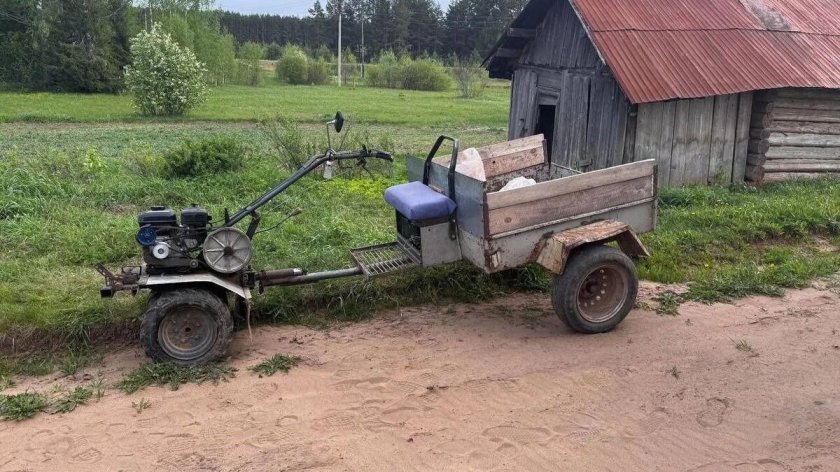 Мотоблоки с прицепом