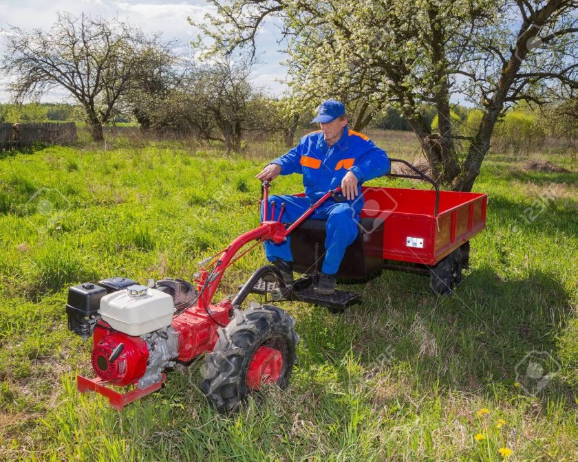 Мотокультиватор трактор