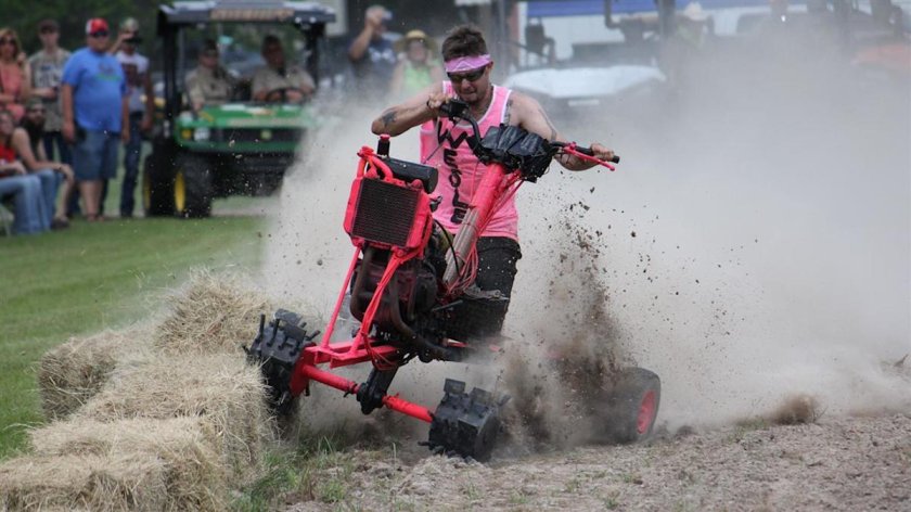 Гонки на мотоблоках