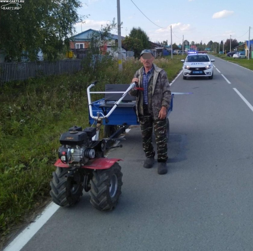 Мотоблок для езды