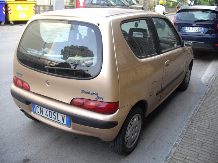 Фиат Сейченто салон