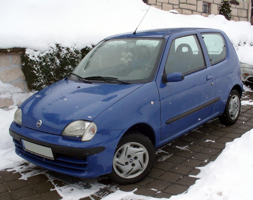 Fiat Seicento 2001 Рестайлинг