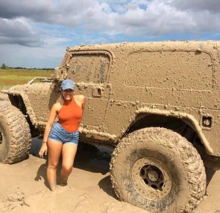 Muddy Jeep