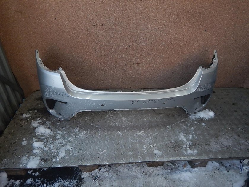Задний бампер киа рио 4