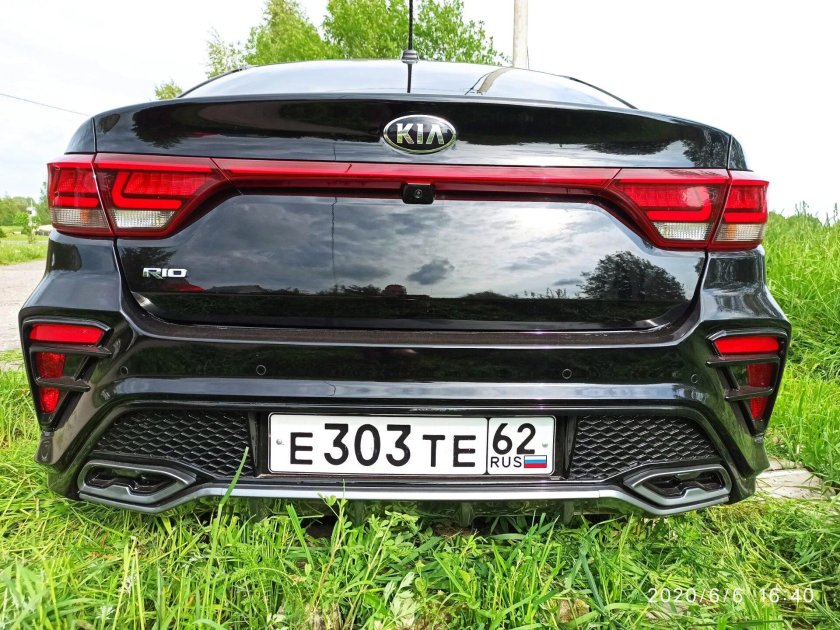 Киа Рио 4 бампер kudos