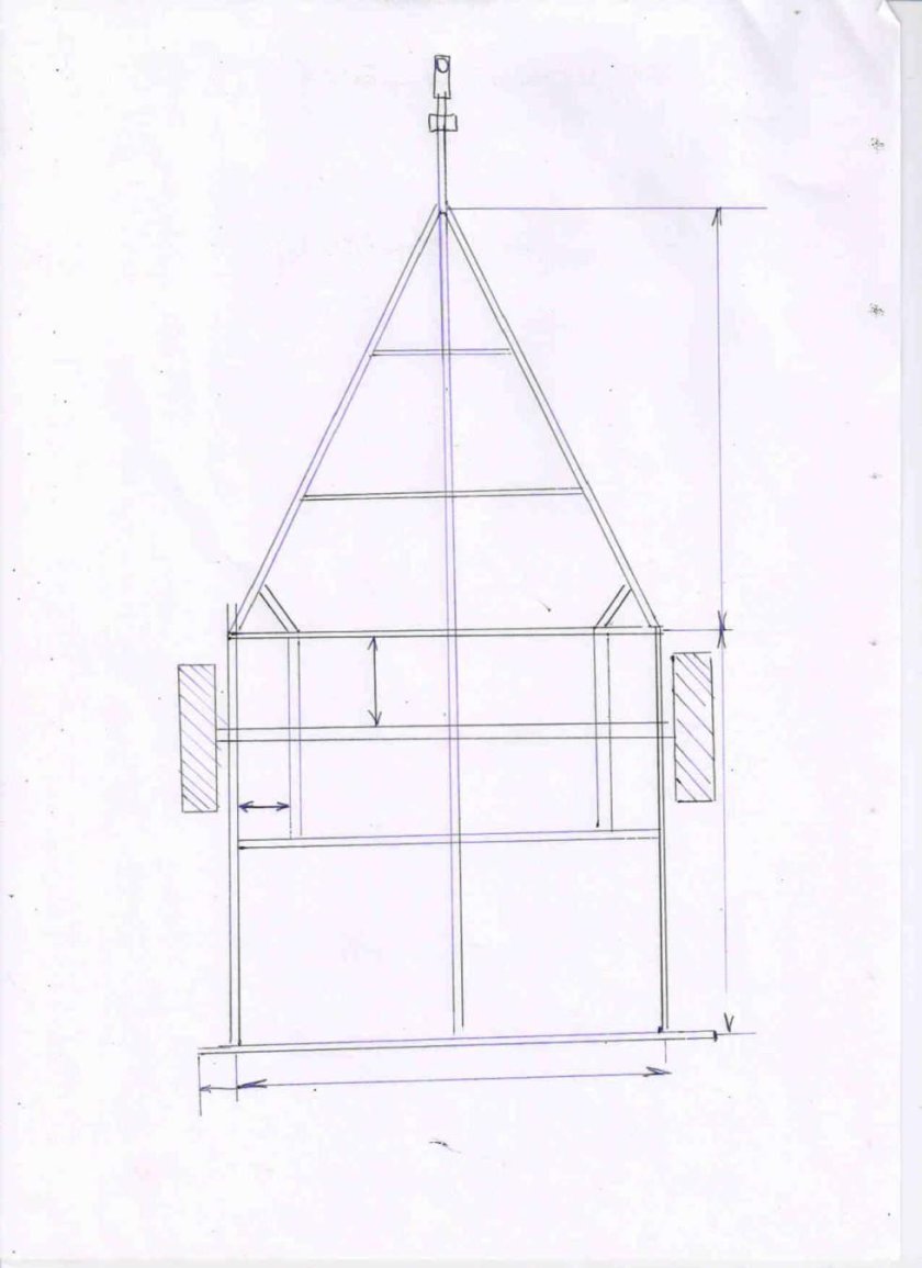 Прицеп КЗАП 8140 чертеж