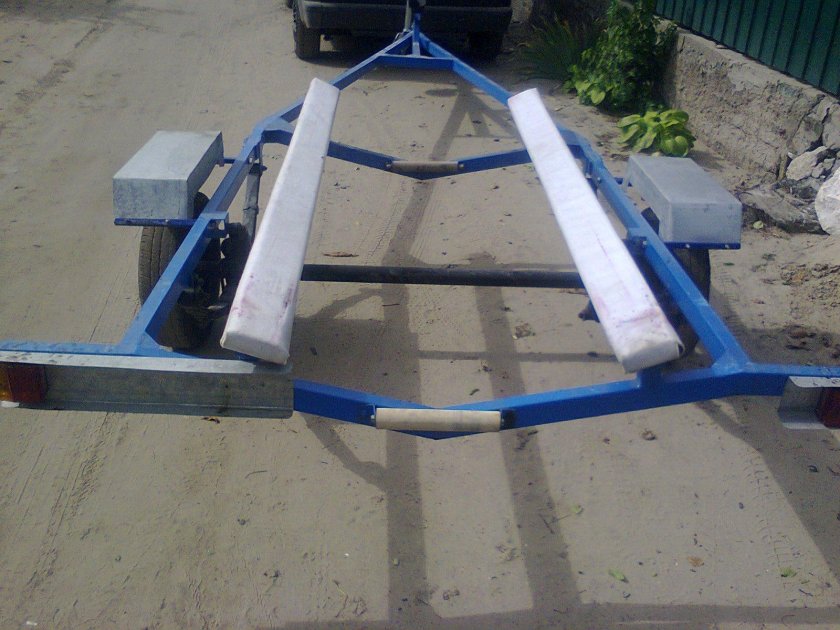 Чертеж прицеп Лодочный Прогресс Казанка