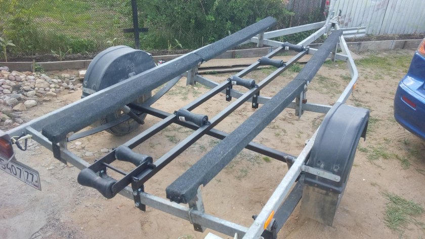 Прицеп 3500 переделка под Лодочный прицеп