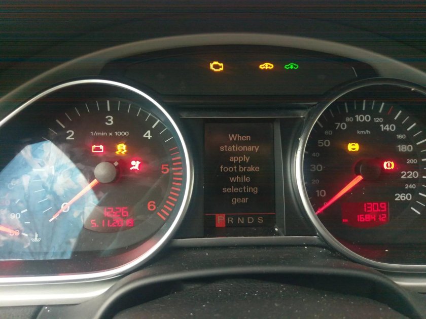 Приборная панель Ауди q7 4l