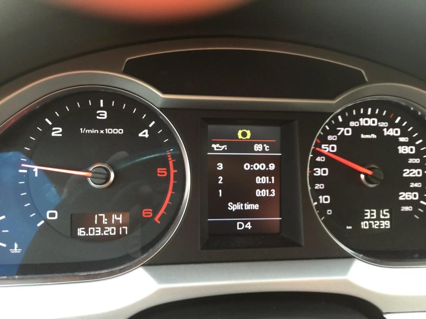 Audi a6 c6 приборная панель