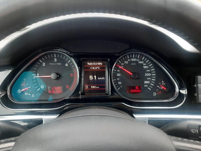 Audi a6 приборная
