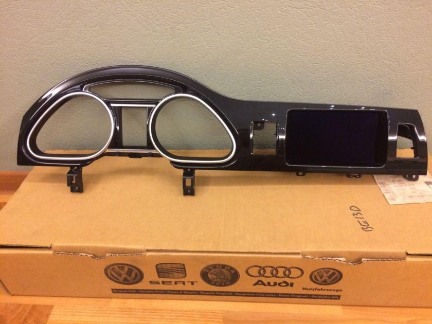 Audi q7 4l панель приборов