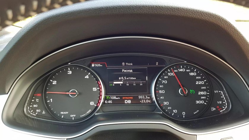 Приборная панель Audi q5