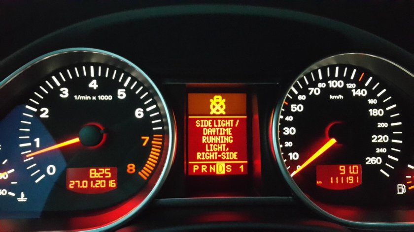 Чек панели Ауди q7