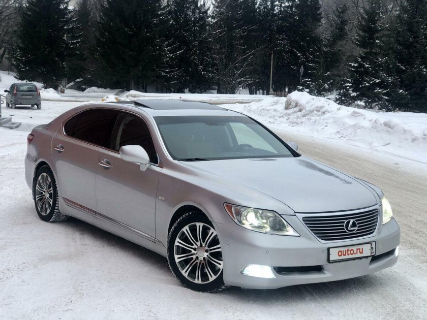 Лексус лс 460 серебристый