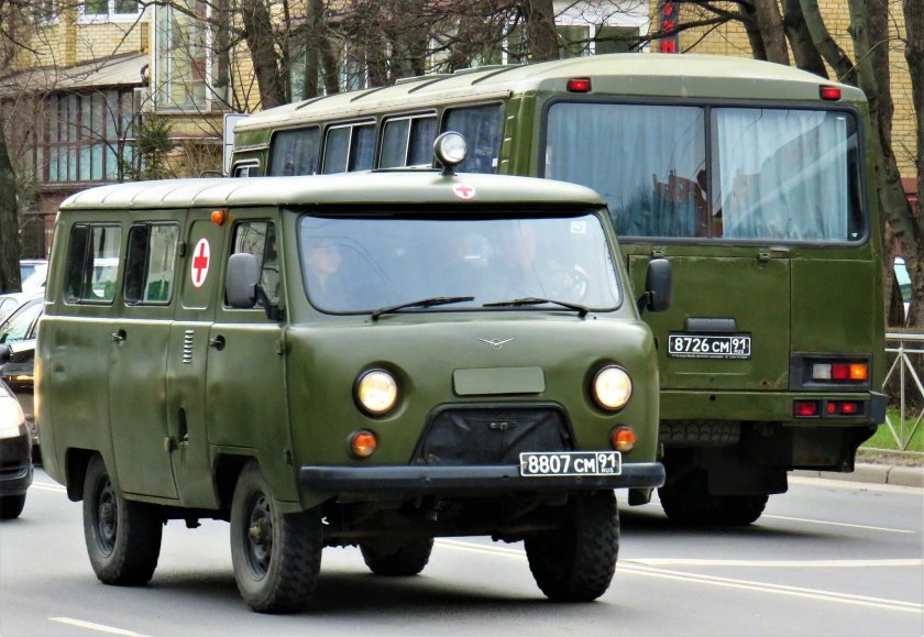УАЗ 452 Буханка Военная
