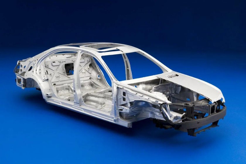 Mercedes w206 каркас кузова