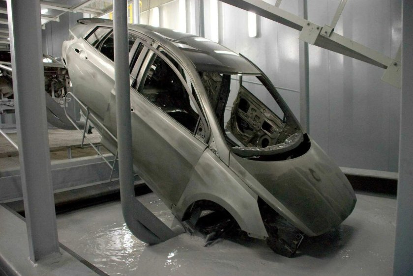 Оцинковка кузова Рено Логан 2