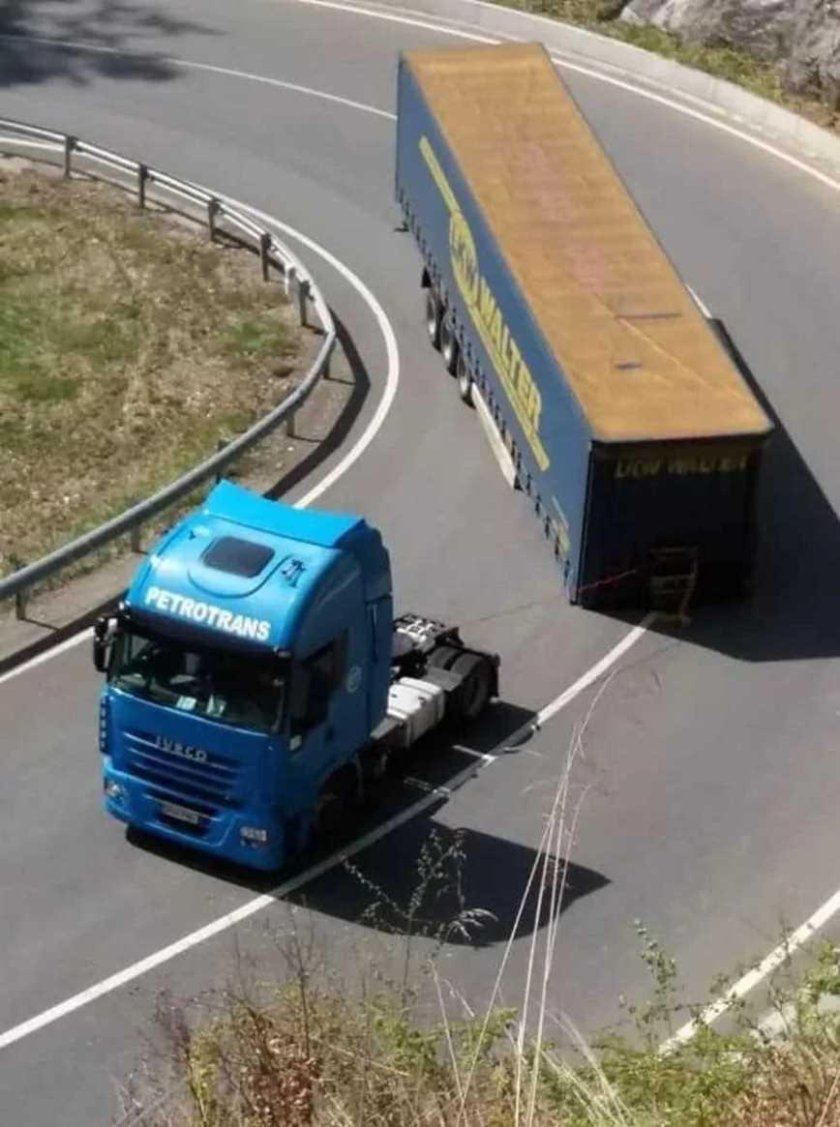 Грузовик дальнобойщика