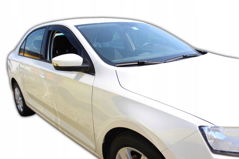 Вставные дефлекторы Шкода Рапид фирмы Хеко