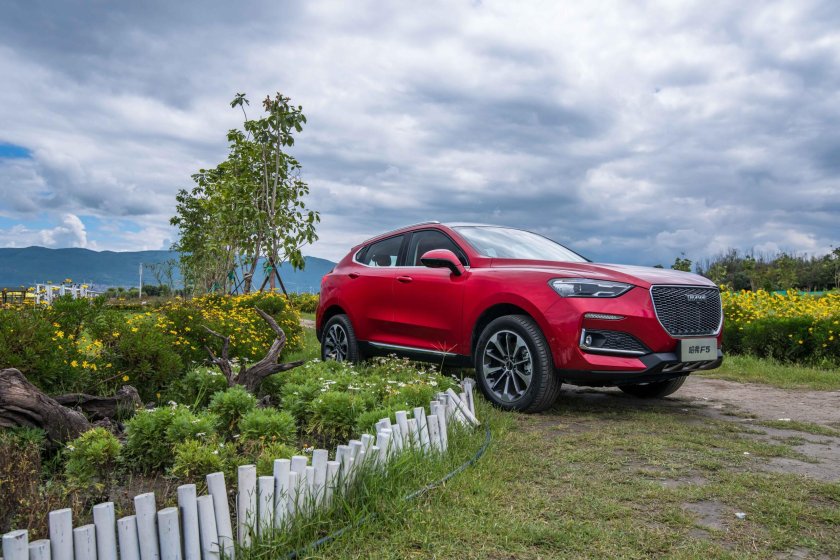Новый кроссовер haval f 5