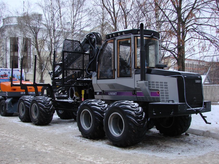 Форвардер Logset 8f gt