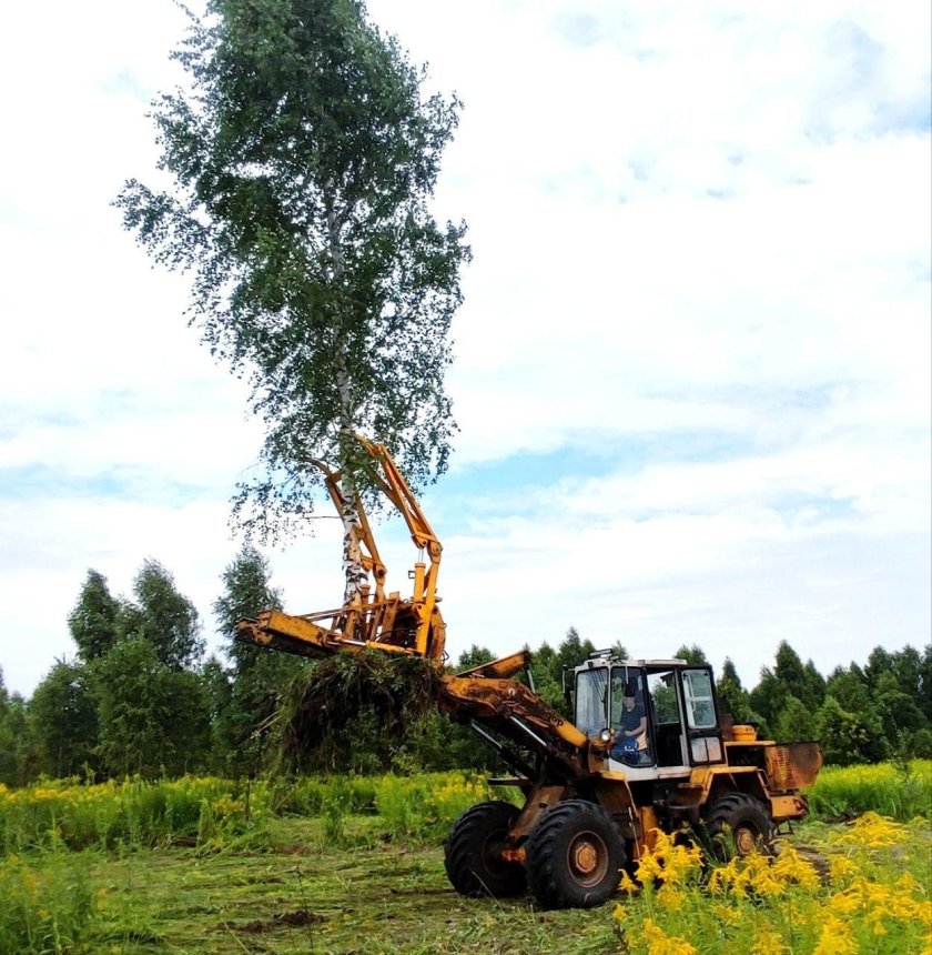 Лесозаготовительная техника форвардер Амкодор 2682-01