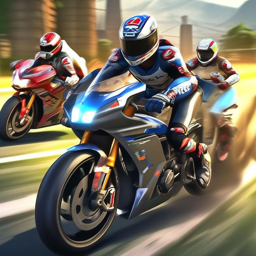 Гонки на мотоцикл