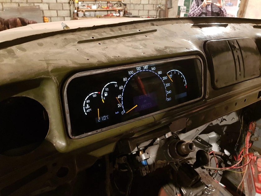 Приборка ЗИЛ 130