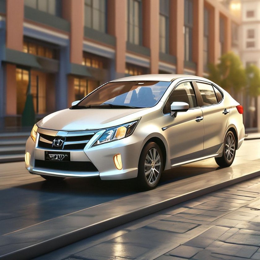 Седан тойота