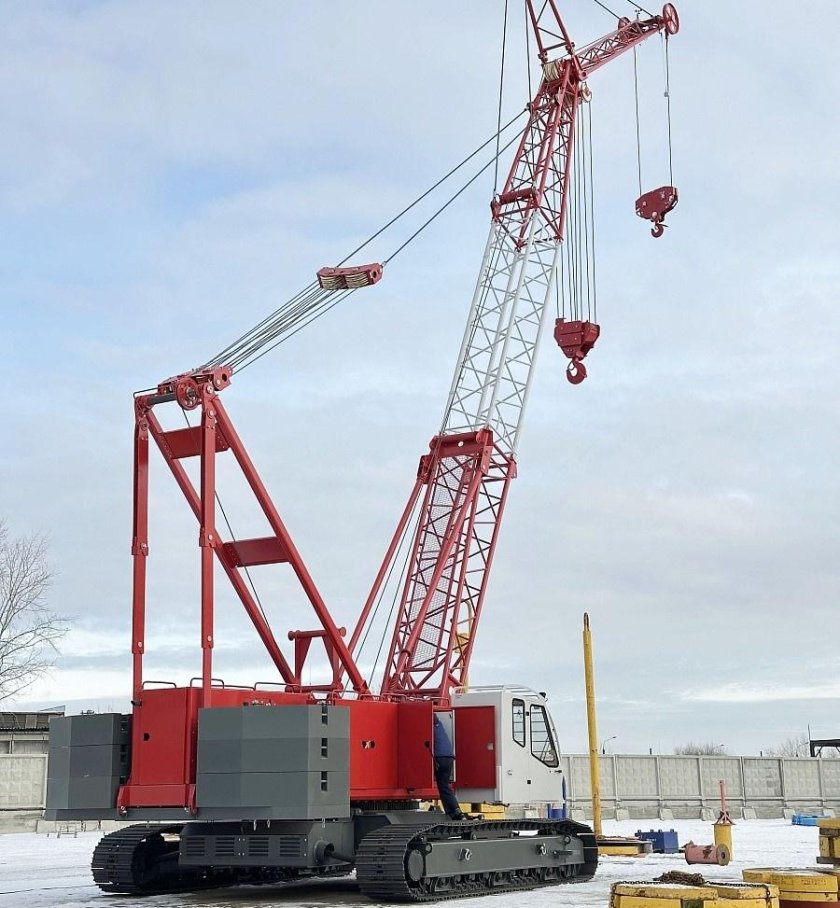 Гусеничный кран манитовок